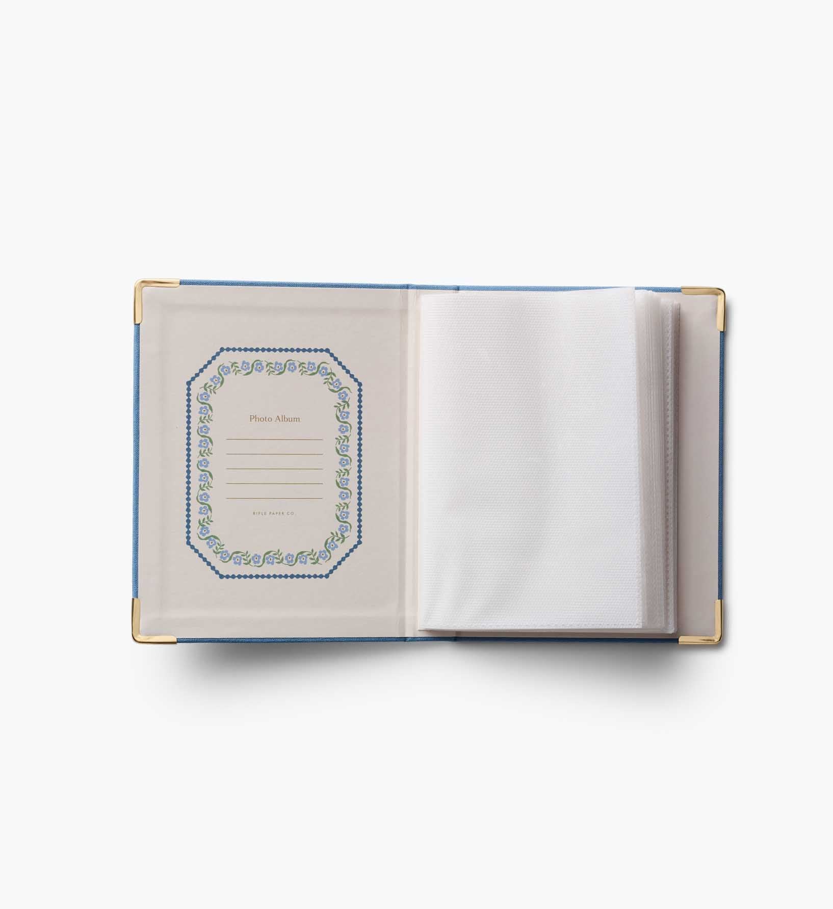 Delphine Embroidered Small Photo Album
