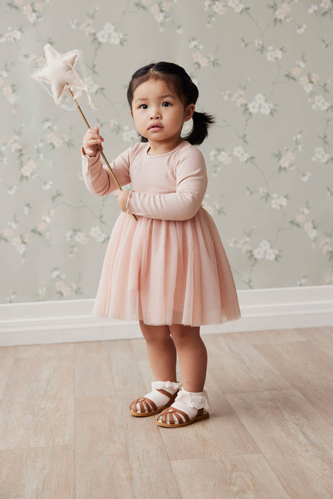 Anna Tulle Dress - Rosewater