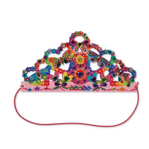 Jewel Art Crowns Unicorn Flowers