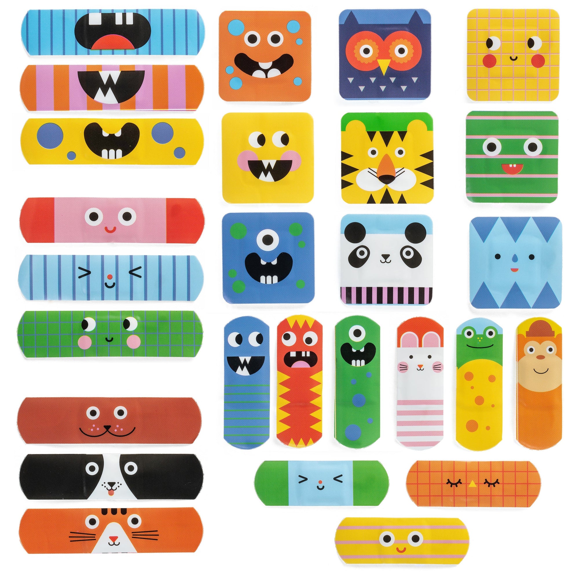 Kidoki Ouchy Friends Adhesive Bandages
