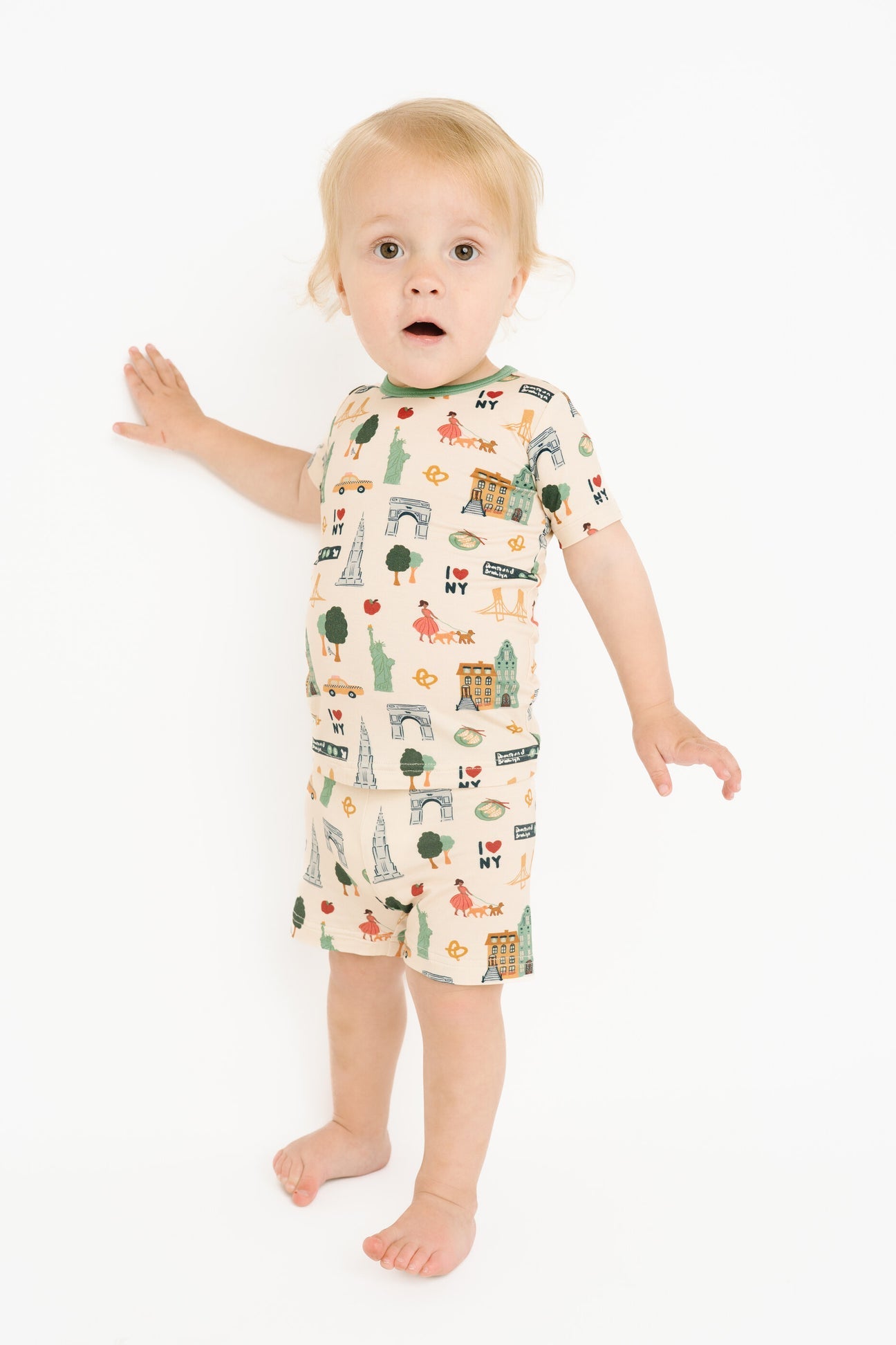 New York Bamboo Shorts Set