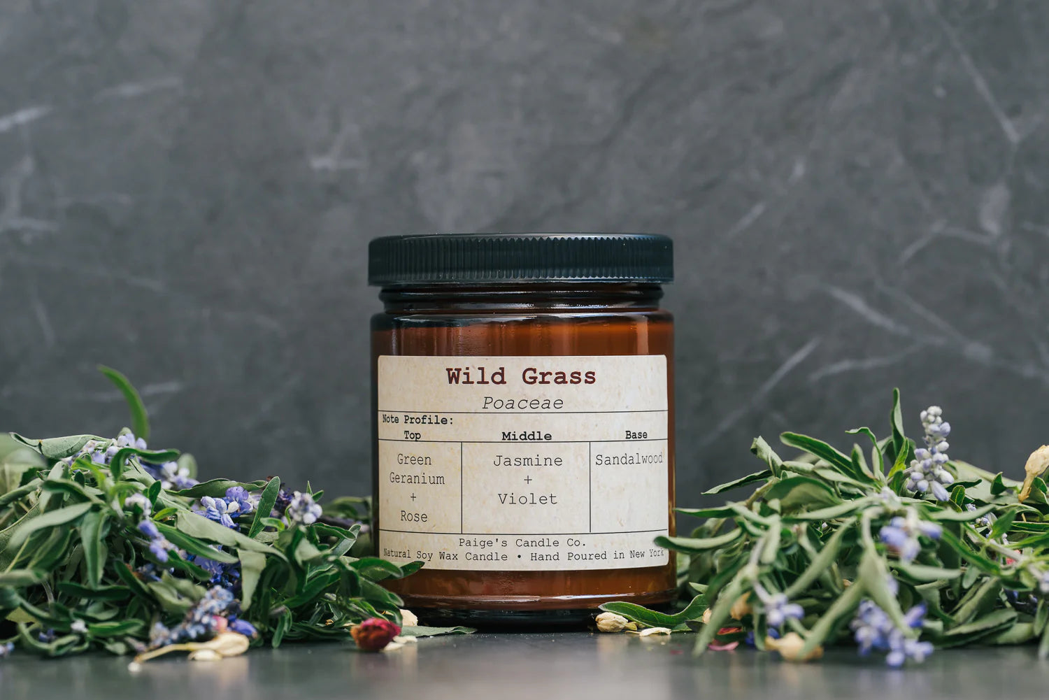 Paige's Candle Co. Taxonomy Candle