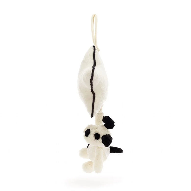 Bashful Black & Cream Puppy Musical Pull - Stay Forever