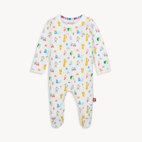 Seaside Sand Squad Org Cotton Footie