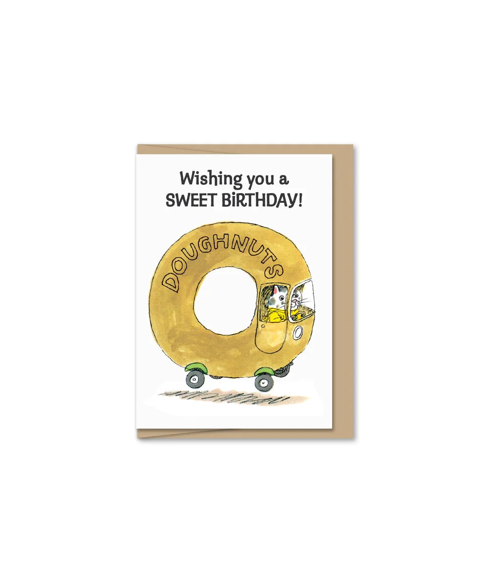 Mini Sweet Enclosure-Sized Birthday Greeting Card
