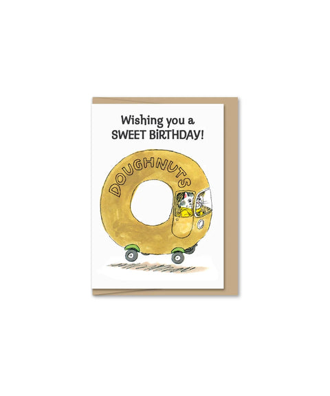 Mini Sweet Enclosure-Sized Birthday Greeting Card