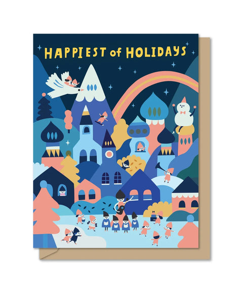 Happiest Holiday Cards, Set of 6