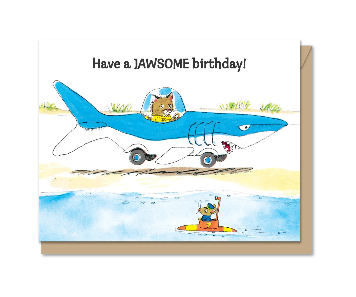 Jawsome Birthday Card
