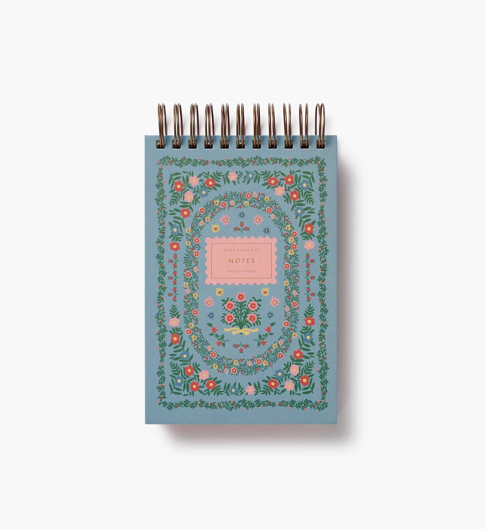 Rosette Desktop Spiral Notepad