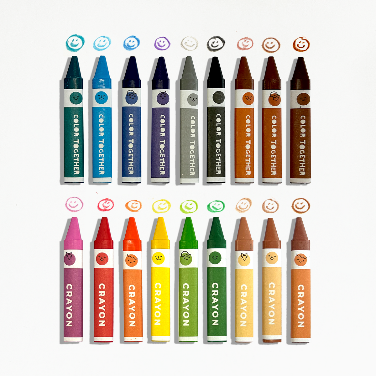 Color Together Crayons Set of 18