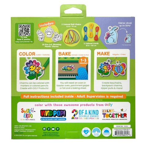 Shrink-Its! Diy Shrink Art Kit - Garden Pals