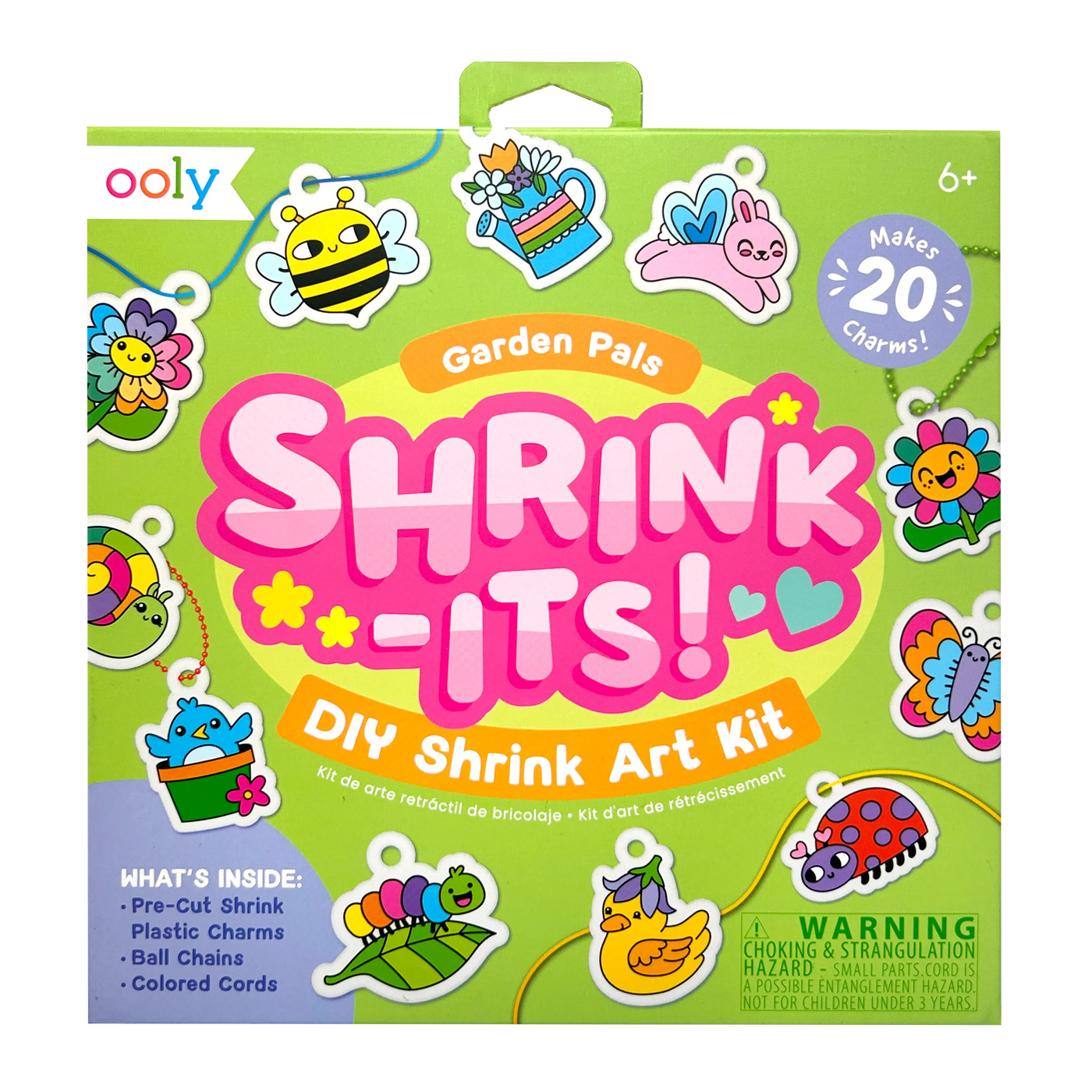 Shrink-Its! Diy Shrink Art Kit - Garden Pals