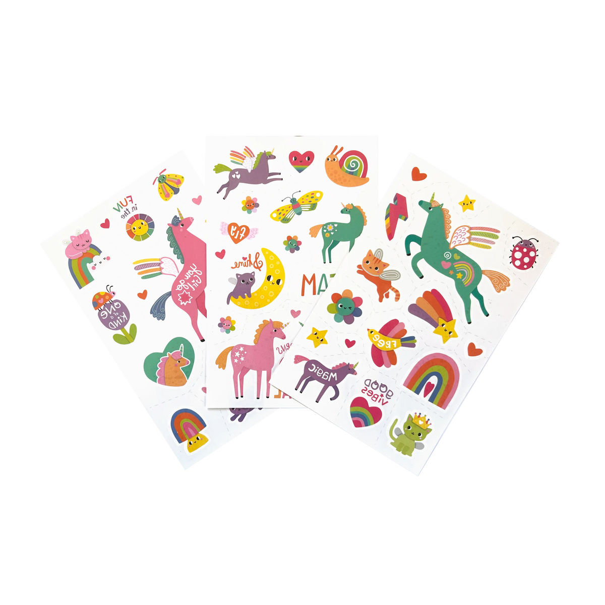 Tattoo Palooza Glow in the Dark Temporary Tattoo Magic Moonbeams