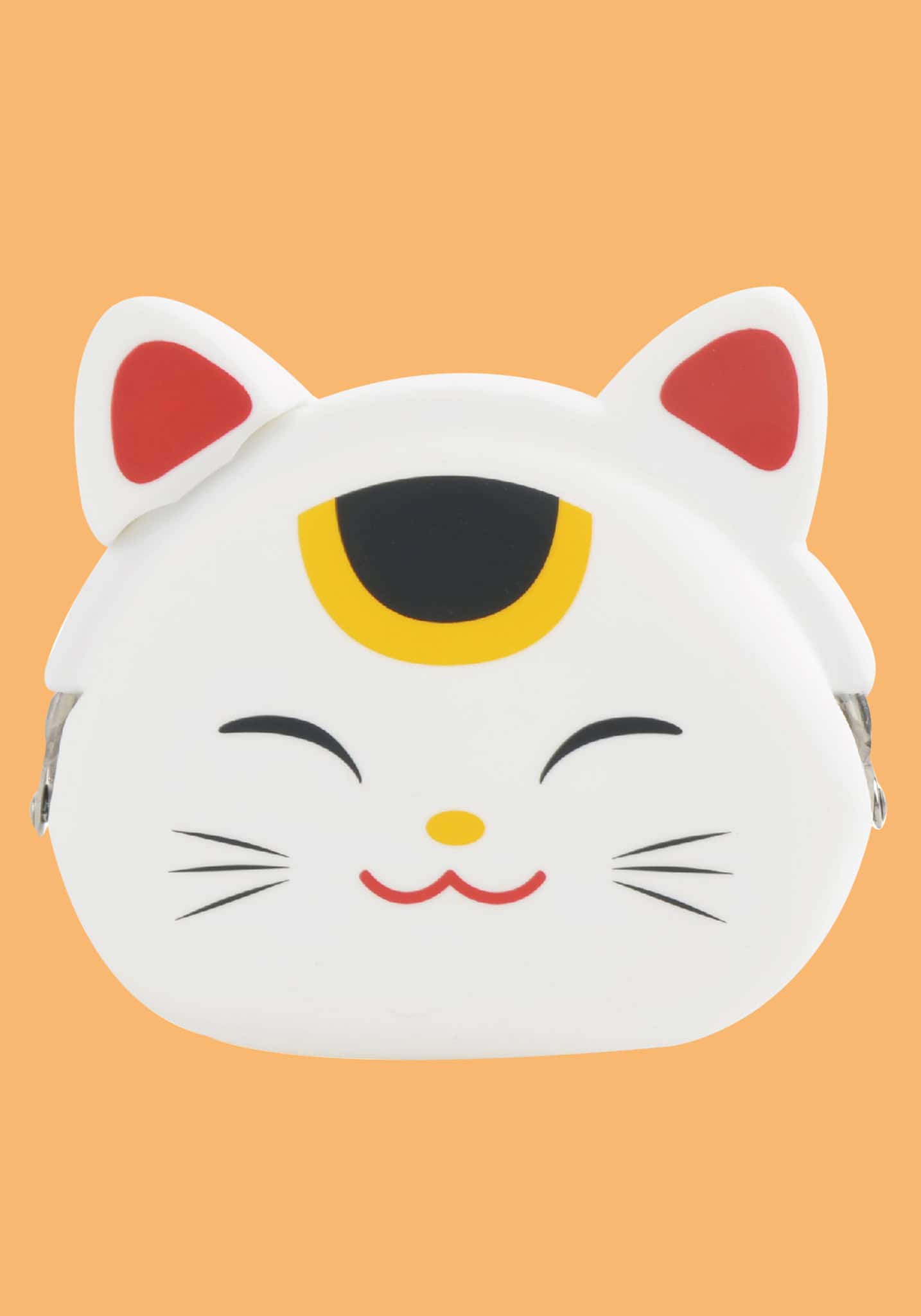 mimi Pochi Japan Lucky Cat white