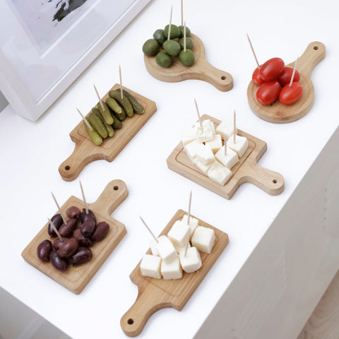 Mini Serving Trays, Set of 6