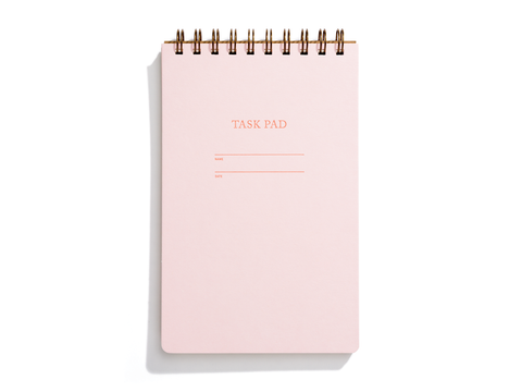 Task Pad Notebook Pink Lemonade