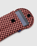 Puffy Tablet Sleeve 8" Pink Brown Check