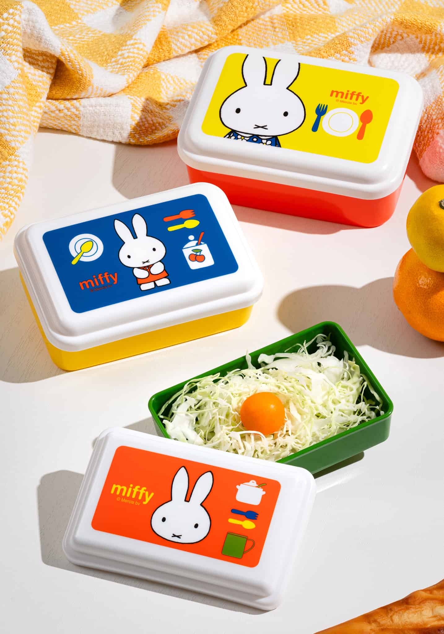 Miffy Food Container 3pc Set