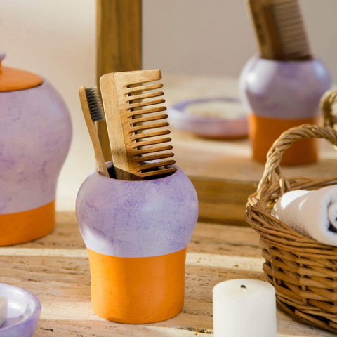 Lavender Toothbrush Holder