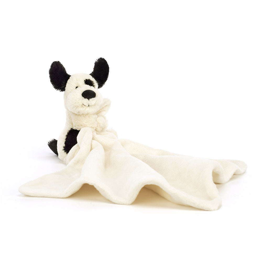 Bashful Black & Cream Puppy Soother - Stay Forever