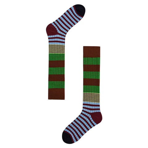 Gradient Striped Socks