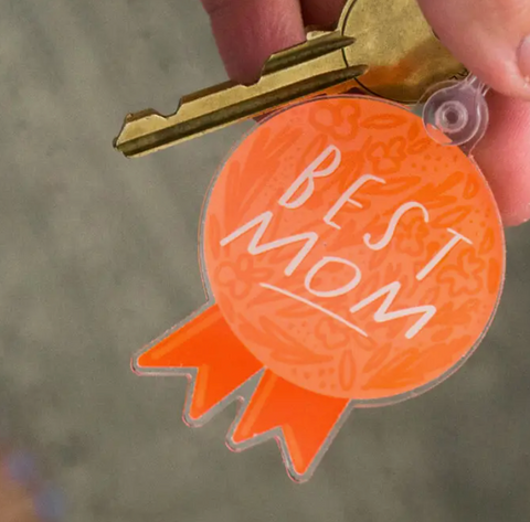 Best Mom Keychain