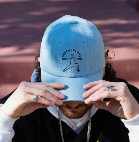 Overwhelmed Baseball Hat