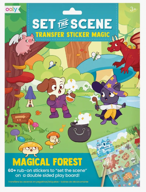 Set The Scene Transfer Stickers Magic - Magical Forrest