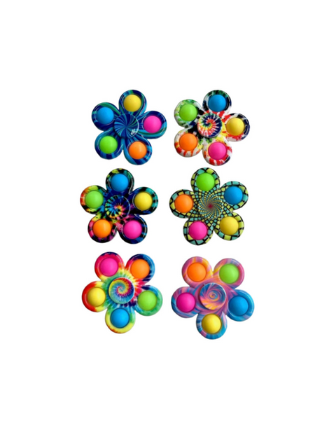 Tie Dye Crazy Snap Fidget Spinner