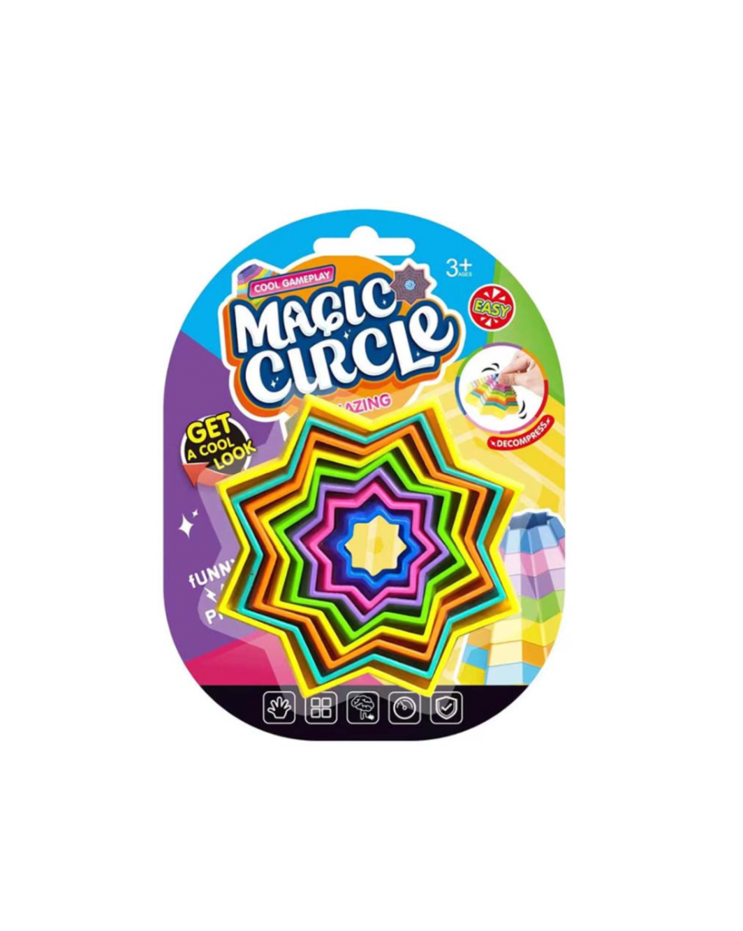 Magic Star Maze Fidget Toy