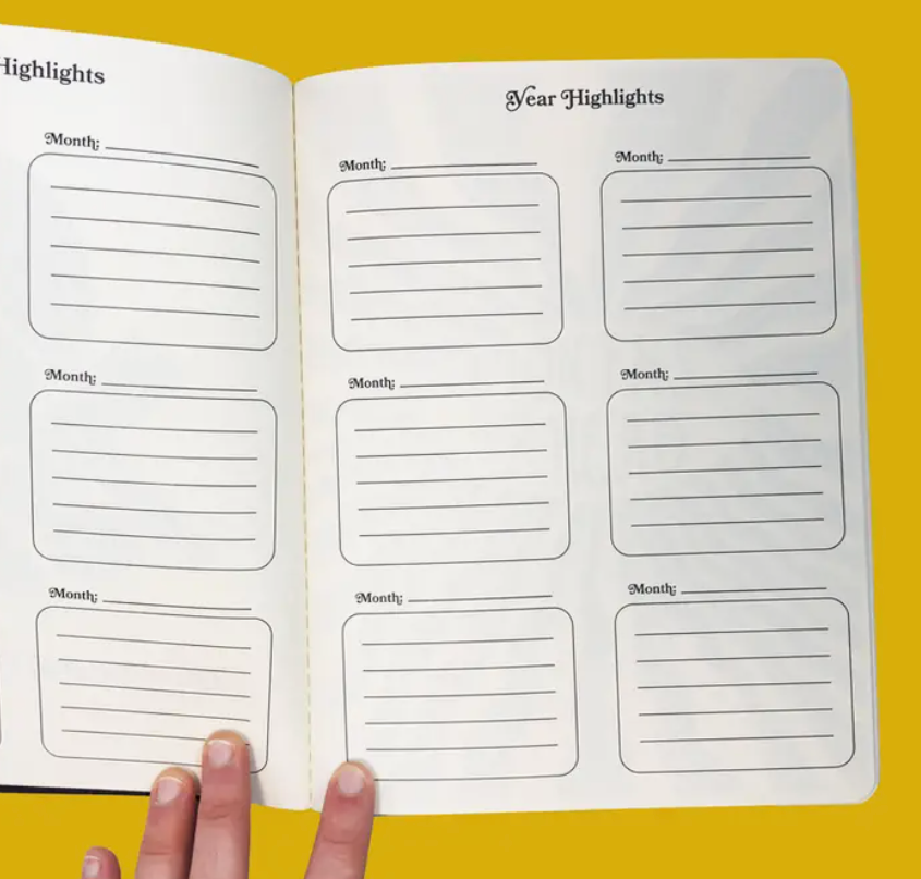 Month View Planner Daffodil - Stay Forever