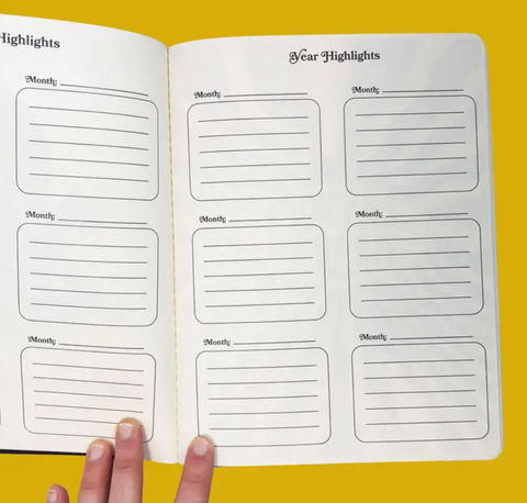 Month View Planner Daffodil