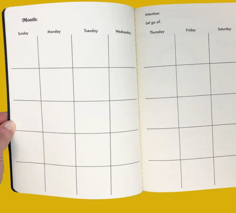 Month View Planner Daffodil - Stay Forever