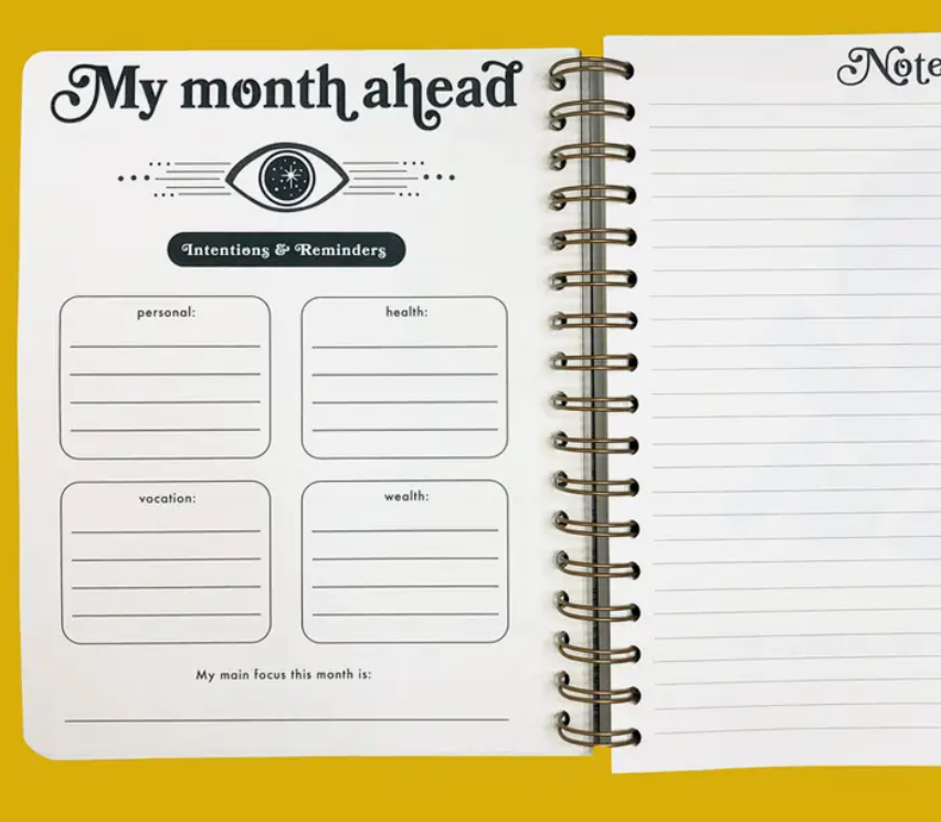 The Rainbow Vision | Seeing Eye Open Dated 12 Month Planner - Stay Forever