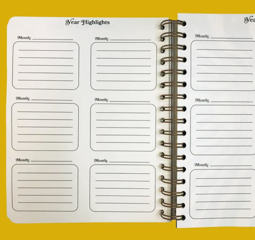 The Rainbow Vision | Seeing Eye Open Dated 12 Month Planner - Stay Forever