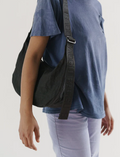Baggu | Medium Nylon Crescent Bag - Black