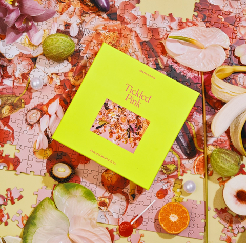 Tickled Pink 500 Piece Puzzle