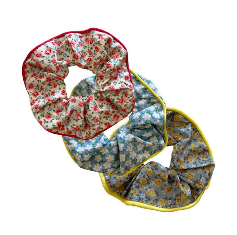 Floral Scrunchies