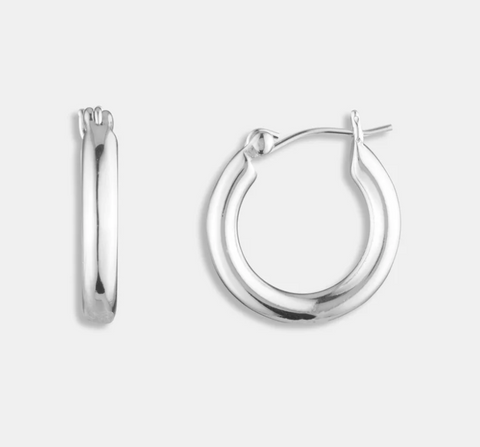 Arlie Hoops - Silver