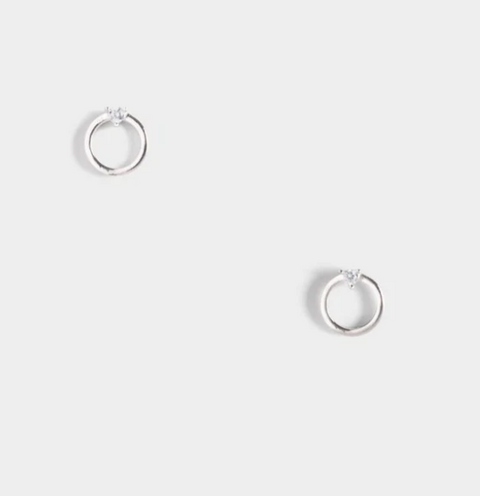 Maarit Earrings - Silver