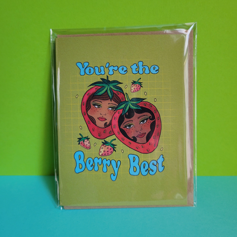 Berry Best Thank You Card