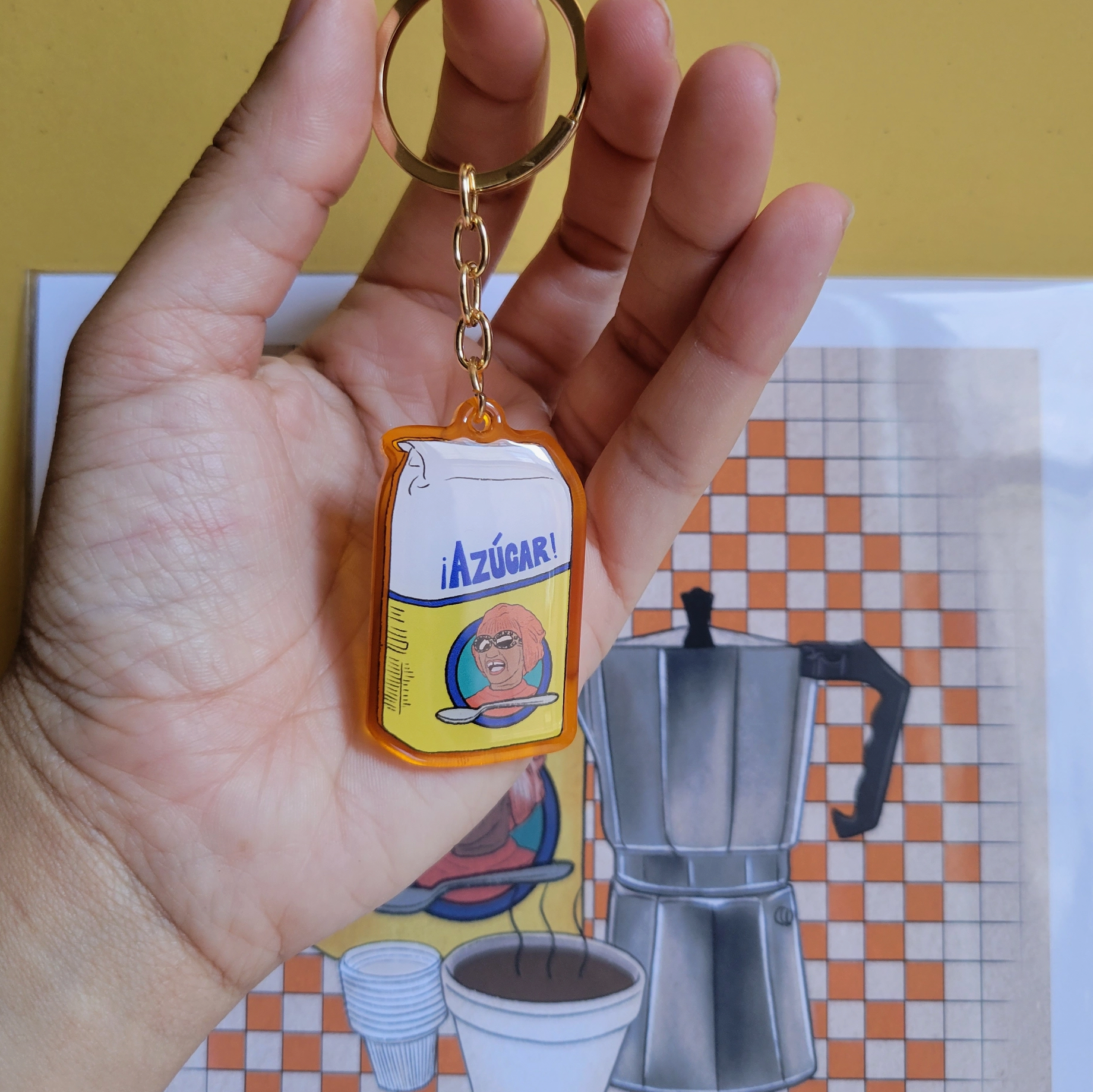 Azucar Keychain - Stay Forever