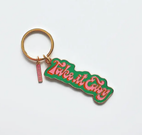 Take It Easy Keychain