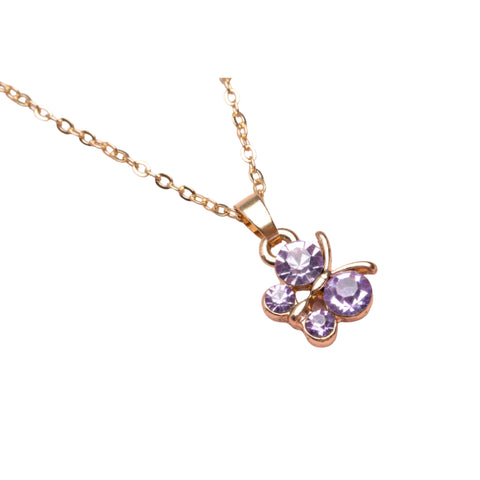 Boutique Butterfly Jewel Necklace