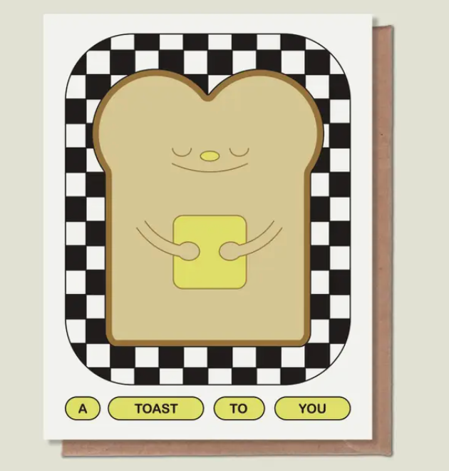 Épée Lapin Studio - Toast To You Greeting Card