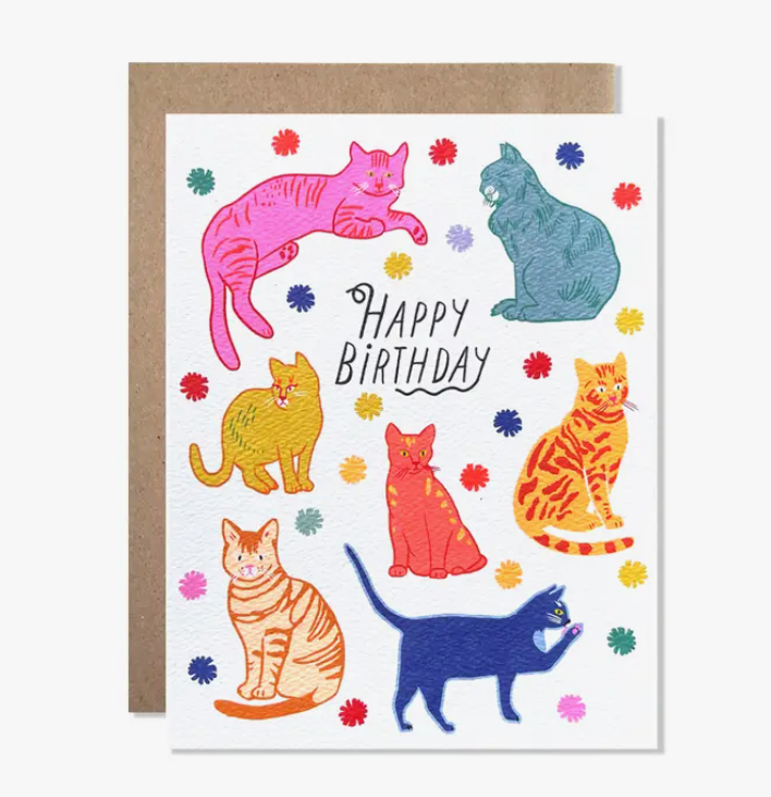 Birthday / Birthday Cats Card