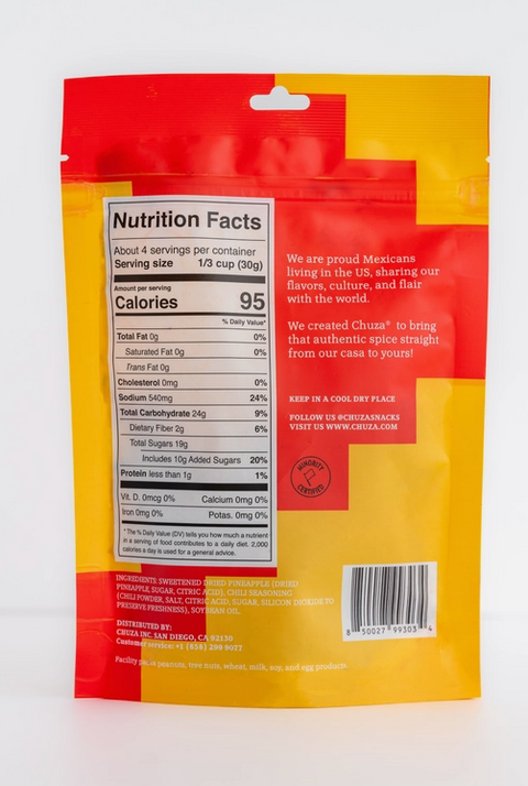 Spicy Pineapple Snacks