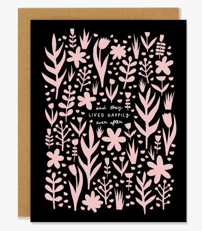 Wedding Flower Card