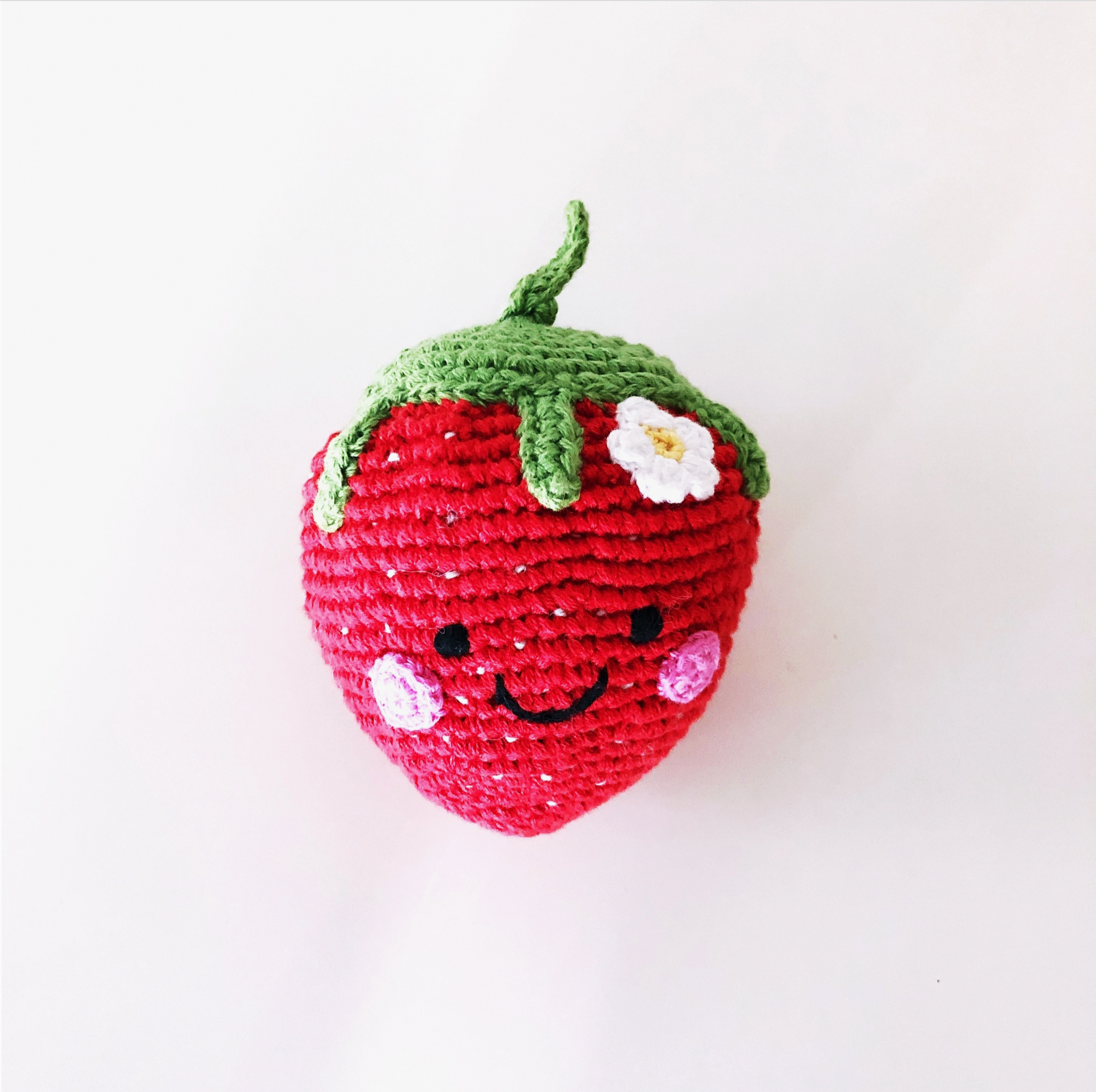 Crochet Fruits & Veggies Rattle