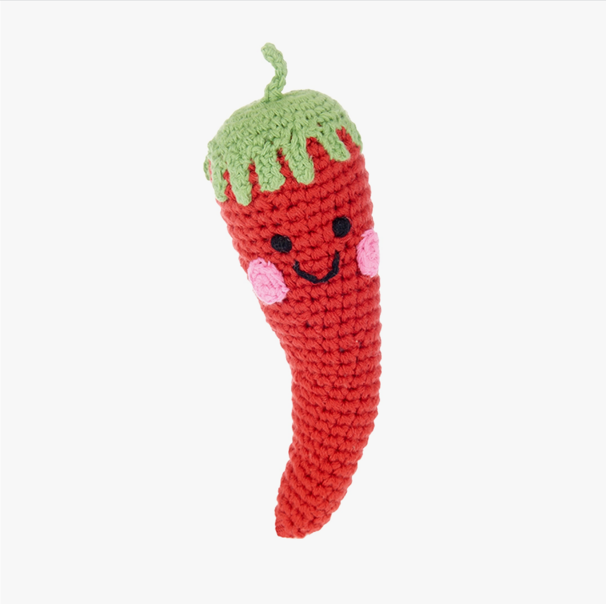 Crochet Fruits & Veggies Rattle